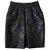 Marni Summer brocade skirt Dark blue Cotton  ref.206988