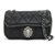 Chanel HAUTE COUTURE TIMELESS CLASSIC MINI LION Black Silvery Leather Metal  ref.207048