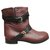 Chloé p boots 40 Dark red Leather  ref.207519