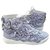 Chanel Zapatillas Azul Cuero  ref.207535