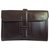 Hermès Jige Dark brown Leather  ref.207568