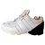 Chanel sneakers Cuir Blanc  ref.208114