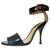 Dolce & Gabbana Des sandales Cuir vernis Noir  ref.208125