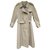 trench femme Burberry vintage t 42 Coton Polyester Beige  ref.208136