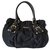 Jacquard Prada Handbags Black Nylon  ref.208289