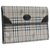 Burberry clutch bag Grey Cloth  ref.208388