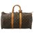 Louis Vuitton Keepall 45 Marrom Lona  ref.208484