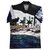 Dolce & Gabbana Photo de littoral sicilien devant et céramique  au dos. Coton Gris anthracite  ref.208729
