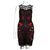 Karen Millen Lace Dress Black Red  ref.208747