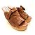 Miu Miu Brown Leather Clogs Size 37,5 - view 2