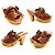 Miu Miu Brown Leather Clogs Size 37,5 - view 3