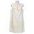 Diane Von Furstenberg DvF Garner Kleid Weiß Baumwolle  ref.208768