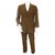 Hugo Boss Rossellini Movie Costume en velours côtelé Coton Rayon Acetate Marron  ref.208800