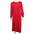 Constance Vintage Hermes Hermès Pure Silk Midi Kleid Größe 38 - 40 US Rot