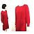 Constance Vintage Hermes Hermès Pure Silk Midi Kleid Größe 38 - 40 US Rot - Ansicht 9