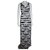 Autre Marque Collezione Crostata, maxi vestito nuovo di zecca Nero Bianco Blu Elastan Modale  ref.209099