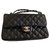 Chanel timeless Classic Black Leather  ref.209146