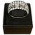 Chanel Bracelets Résine Noir Blanc Doré  ref.209248