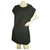 Isabel Marant Etoile Black Cotton Silk Mini Cap Sleeves Dress size 2  ref.209278