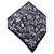 Chanel Bufandas de seda Azul marino  ref.209400