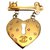 Chanel Pins & brooches Gold hardware Metal  ref.209438