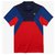 Lacoste Polos Red Navy blue Cotton  ref.209490