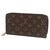 Louis Vuitton Zippy Wallet unisex long wallet M41895 fuschia Cloth  ref.209549