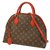 Louis Vuitton alma dans le sac à main des femmes M41779 Rouge Toile  ref.209659