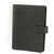 LOUIS VUITTON Agenda MM cubierta de cuaderno de hardware plateado R20202 Noir Negro Cuero  ref.209716