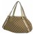 Gucci Womens shoulder bag 130736 beige x ivory Cream Leather  ref.209783