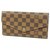 Louis Vuitton portofeuilles Sarah Womens long wallet N63209 damier ebene Cloth  ref.209806