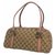 Gucci Mini boston Womens Boston bag 232958 beige x pink Leather  ref.209875