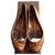 Gucci Sapatilhas de ballet Bronze Couro  ref.209988