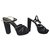 Michael Kors Sandals Black Leather  ref.209989