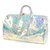 Louis Vuitton Keepall Bandouliere 50 unisex Boston bag M53271 Rainbow Plastic  ref.210024