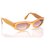 Chanel Brown Rodada óculos escuros Marrom Plástico  ref.210243