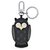 Louis Vuitton LV Owl bag charm key holder Grey Leather  ref.210282