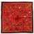Hermès Fantino Rosso Multicolore Seta