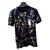 Dolce & Gabbana Lemons and macaw, oranges and bird of paradise... Black Cotton  ref.210407