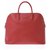 Hermès aburrida Roja Cuero  ref.210534