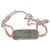 Pulsera Chopard con cordón Plata Rosa Hardware de plata Metal  ref.210585