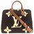 Louis Vuitton Speedy 25 Tessy shearling Brown Fur  ref.210598