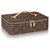 Louis Vuitton LV Nice Jewelry case new Brown Leather  ref.210890
