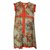 Taille de robe en soie Gucci 36 Multicolore  ref.210944