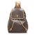 Céline Celine Brown Macadam Drawstring Backpack Leather Plastic Pony-style calfskin  ref.211050