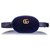 Gucci Blue GG Marmont Bolsa de cinto de veludo Azul Couro Bezerro-como bezerro Pano  ref.211053