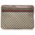 Gucci Brown GG Clutch Bag Multiple colors Light brown Leather Plastic Pony-style calfskin  ref.211511