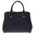 Louis Vuitton handbag Black Cloth  ref.211576