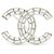 Chanel CC SILBERKRISTALL Metall  ref.211627