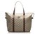 Gucci Brown GG Supreme Web Travel Bag Multiple colors Beige Cloth Cloth  ref.212113